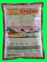 U.S.B ENZIM. Men tiêu hóa chuyên dùng cho thú Nhai Lại